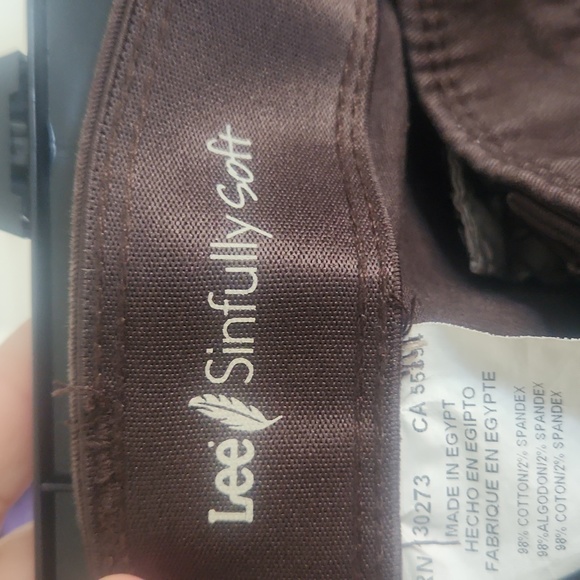 Lee Sinfully Soft Jeans Size 16W - Picture 5 of 10